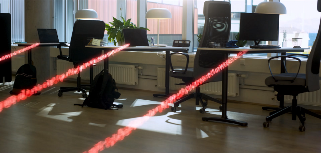 Red lines go to computers to see how ransomware attack spreads. This may not be representative of the ransomware attack on Garmin